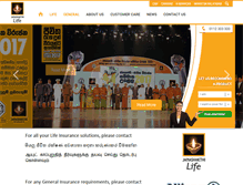 Tablet Screenshot of janashakthi.com
